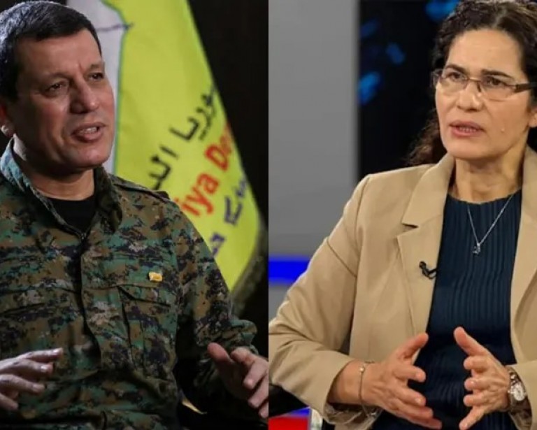 Mazlum Ebdî ve İlham Ehmed Şam’a gidiyor